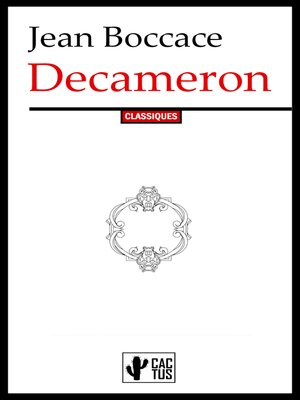 cover image of Decameron